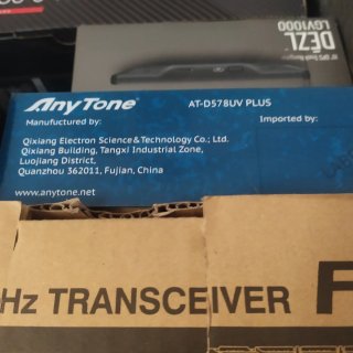 Transceptor Anytone 578 UV Plus