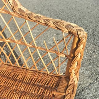 Sillón de mimbre