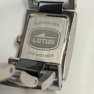 Reloj de mujer Lotus de Acero y Cerámica Negra