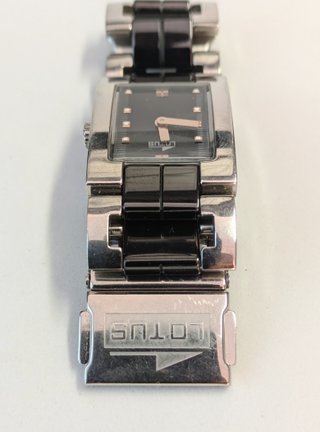 Reloj de mujer Lotus de Acero y Cerámica Negra