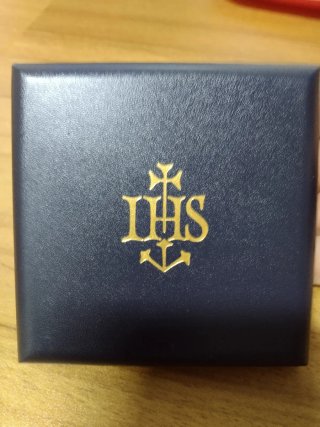 Medalla Bronce Jesuitas IHS