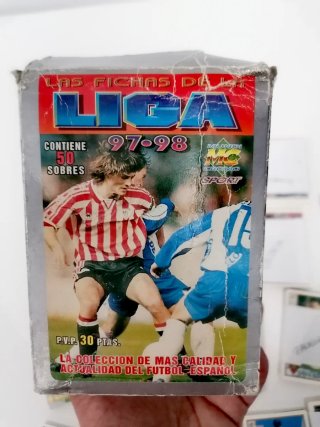 Cromos/fichas Liga Fútbol Española 97/98