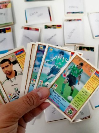 Cromos/fichas Liga Fútbol Española 97/98