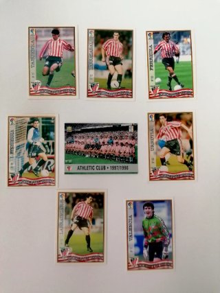 Cromos/fichas Liga Fútbol Española 97/98