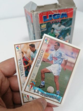 Cromos/fichas Liga Fútbol Española 97/98