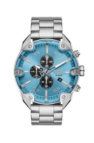 Reloj Diesel Spiked nuevo esfera turquesa