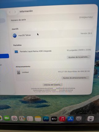 MACBOOK PRO 16" M3 18GB 512GB - GARANTÍA 12 MESES