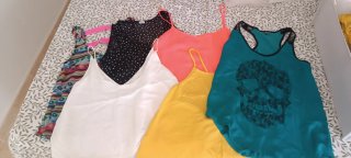 Lote 5 Camisetas Tirantes Talla Única