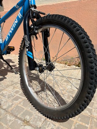 Bicicleta Infantil Btwin Azul