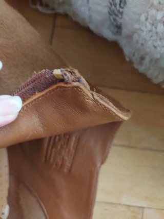 Botín serraje Massimo Dutti Talla 36