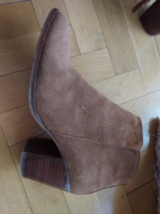 Botín serraje Massimo Dutti Talla 36