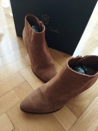 Botín serraje Massimo Dutti Talla 36