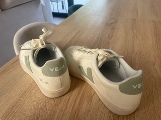Veja Campo Mujer Talla 37 Verde/Blanco