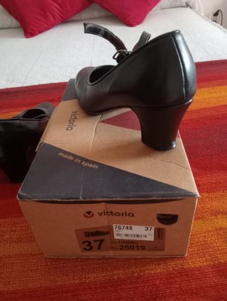 Zapatos de Flamenco Victoria Negros