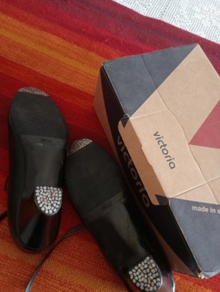 Zapatos de Flamenco Victoria Negros
