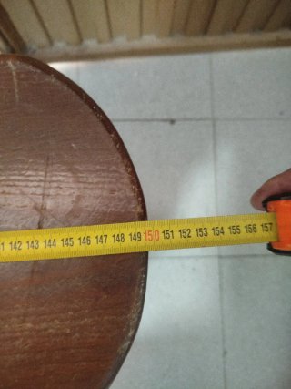 Banco de madera maciza