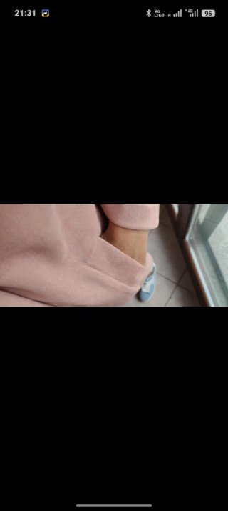 Cappotto rosa oversize