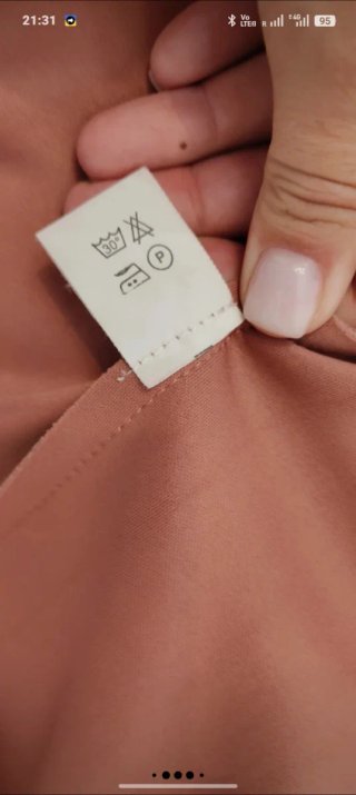 Cappotto rosa oversize