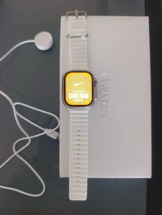 Reloj Apple Watch Ultra Blanco Imitación