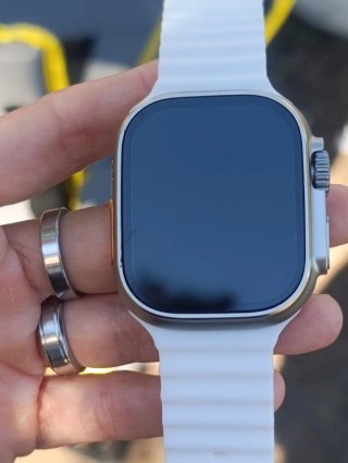Reloj Apple Watch Ultra Blanco Imitación