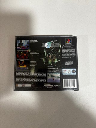 Final Fantasy VII PS1 PAL España Black Label