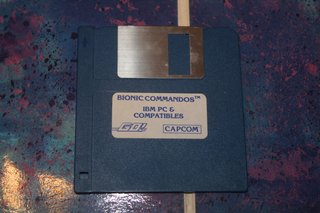 Bionic Commandos PC 3 1/2 Erbe 1988 + Regalo