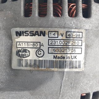 ALTERNADOR NISSAN NISSAN PRIMERA TRAVELLER(WP11E) 1998-1999