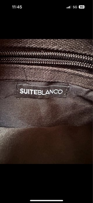 Bolso de mano con abalorios y diseño étnico
