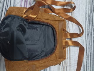 Bolso Mochila Antirrobo Marrón