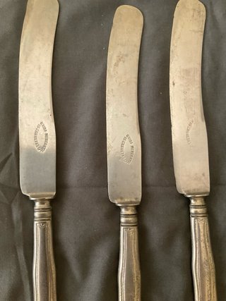 Cuchillos sable Union Mercantil Madrid S.XIX