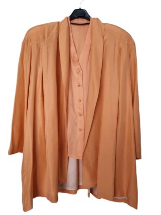 Completo Vintage Seta 3 Pezzi Anni '80
