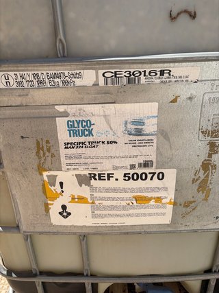 Bidón 1000L con grifo y jaula metálica, negociable