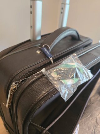 Maletín de piel Bellido con ruedas