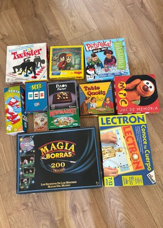 Confezione di 12 giochi da tavolo per bambini 4-10 anni