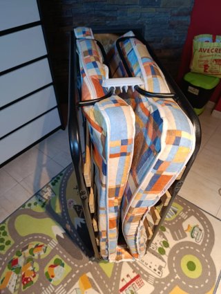 Cama supletoria plegable