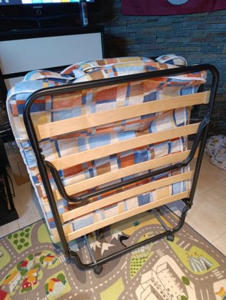 Cama supletoria plegable