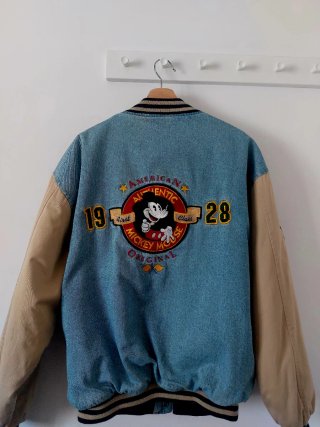 Chaqueta Bomber Vintage Mickey Mouse