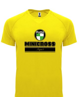 Camiseta Puch Minicross Amarilla