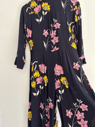 Mono largo estampado flores