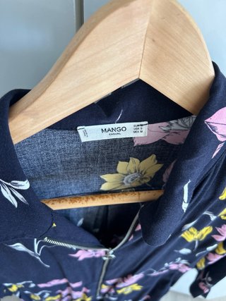 Mono largo estampado flores