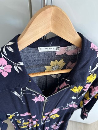 Mono largo estampado flores