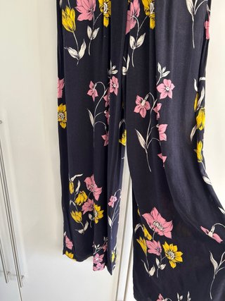 Mono largo estampado flores
