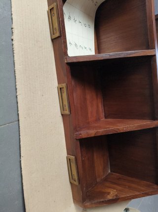 Estantería rustica  de madera Banak
