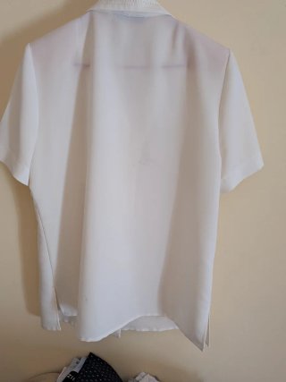 Camisa blanca mujer talla 48