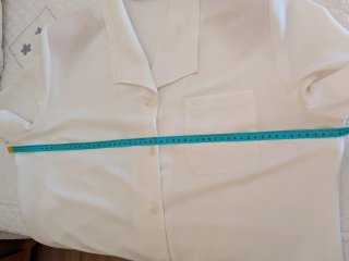Camisa blanca mujer talla 48
