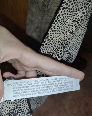 Vestido Zara Seda