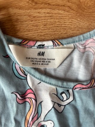 Lote Ropa Niña H&M Talla 4-6 Años