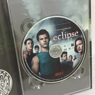 DVD Eclipse Edición Especial Libro 2 Discos
