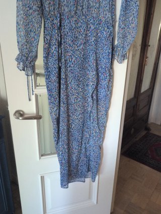 Vestido Scalpers estampado azul