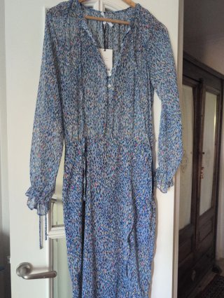 Vestido Scalpers estampado azul